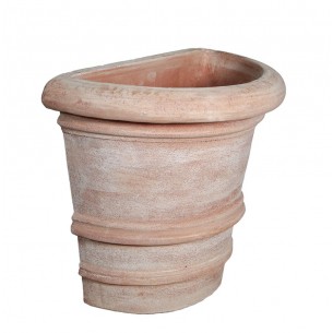 Mezzo Vaso in Terracotta Florence Liscio Atlas | Laboratorio San Rocco