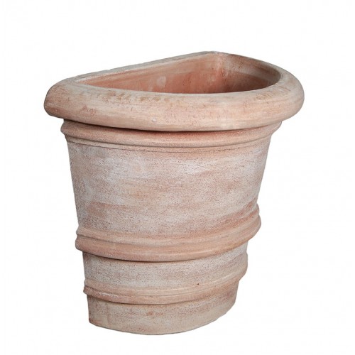 Mezzo Vaso in Terracotta Florence Liscio Atlas | Laboratorio San Rocco