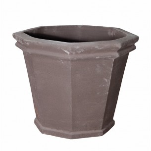 Vaso in terracotta  Vaso Ottagonale - Laboratorio San Rocco 2