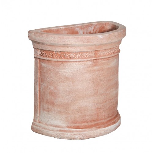 Semicircolare in Terracotta Foglie | Laboratorio San Rocco