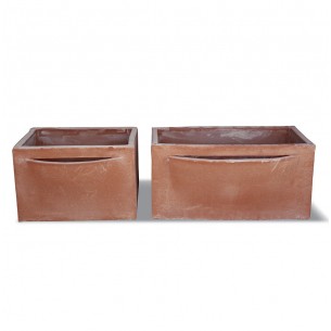 Vaso in terracotta  Ortovaso Attico - Laboratorio San Rocco