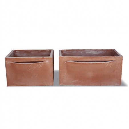 Vaso in terracotta  Ortovaso Attico - Laboratorio San Rocco