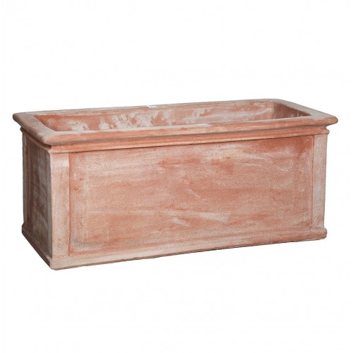 Vaso in terracotta  Cassetta Liscia - Laboratorio San Rocco
