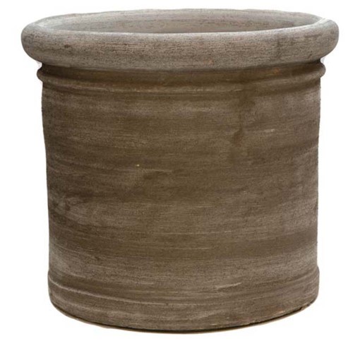 Vaso in terracotta  Cilindro Liscio - Laboratorio San Rocco