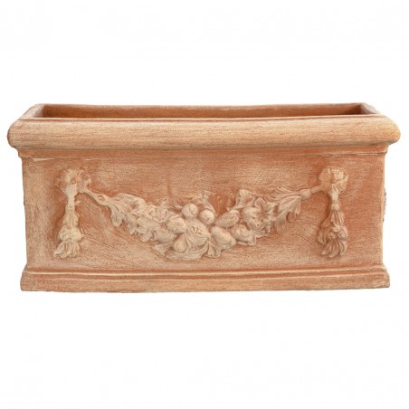 Festooned Terracotta Planter Atlas | Laboratorio San Rocco