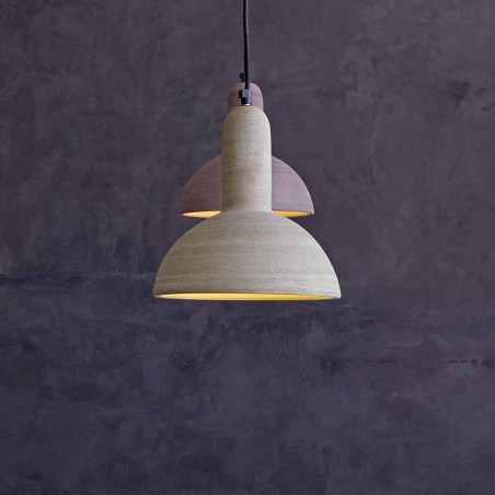 Illuminazione in terracotta artigianale di design | Laboratorio San Rocco