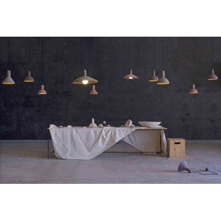 Illuminazione in terracotta artigianale di design | Laboratorio San Rocco