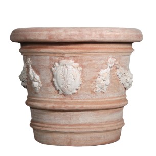 Vaso in Terracotta Florence Festonato Atlas | Laboratorio San Rocco 2