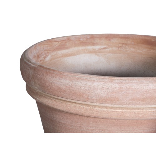 Vaso in Terracotta Doppio Bordo | Laboratorio San Rocco