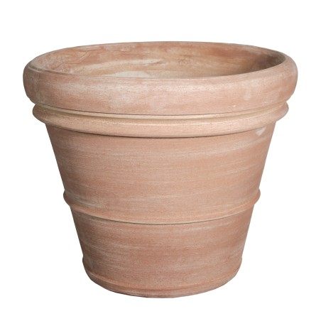 Vaso in Terracotta Doppio Bordo | Laboratorio San Rocco
