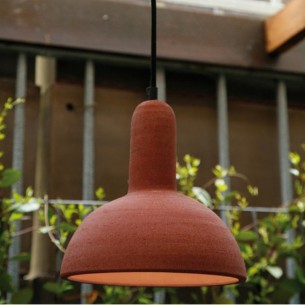 Illuminazione in terracotta artigianale di design | Laboratorio San Rocco 2