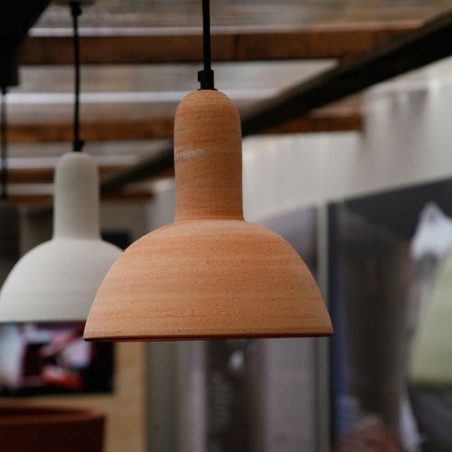 Illuminazione in terracotta artigianale di design | Laboratorio San Rocco