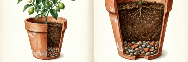 Come Riempire Correttamente un Vaso in Terracotta